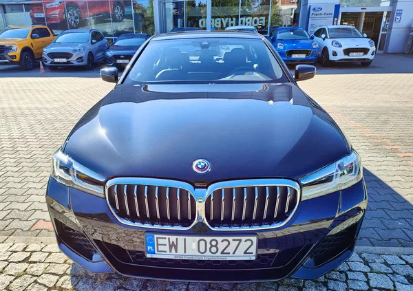 łódzkie BMW Seria 5 cena 211000 przebieg: 26499, rok produkcji 2022 z Wieluń